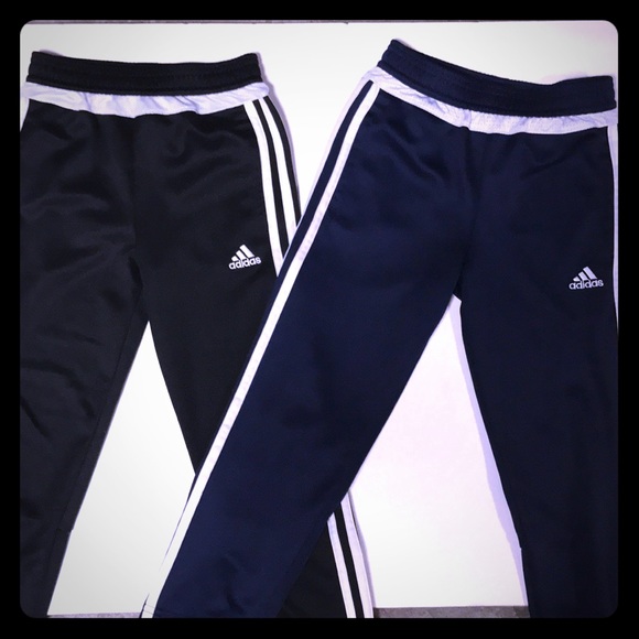 adidas soccer pants blue